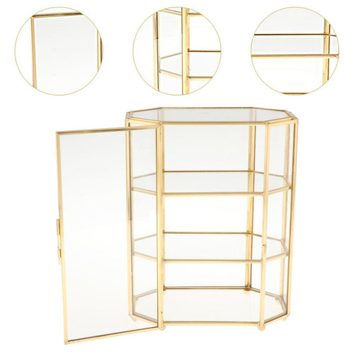 Elegant Glass Keepsake Cabinet